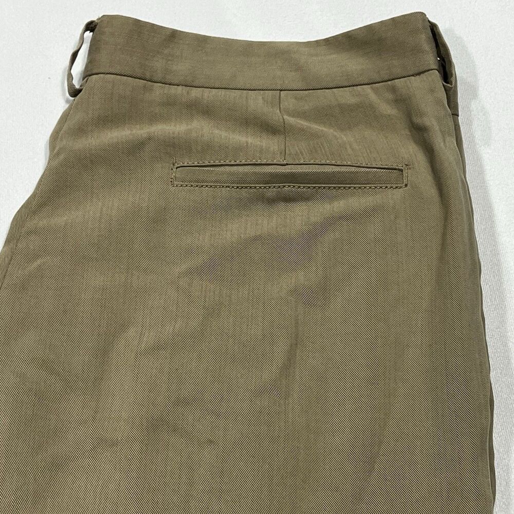 Tommy Bahama Men Khaki Beige Tan Dress‎ Pants Lyocell Wool Blend Size 36X30